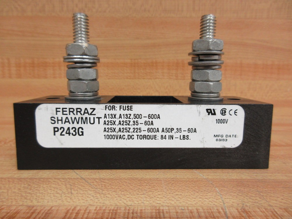 Gould Shawmut Ferraz P243G Fuse Block