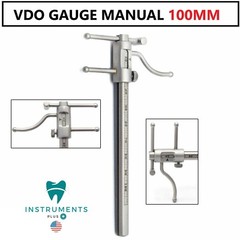 3PCS Venus & Apollo Gauge VDO Gauge Ruler Stainless Steel Fully Autoclavable New