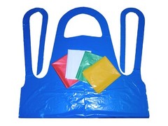 Case of 1000 Disposable Polyethylene Aprons 7 Colors .02 MM Free Shipping