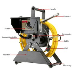 4.3inch DVR 16GB Drain Industrial Endoscope 30M Sewer Pipe Inspection Camera