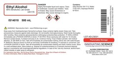 95% Ethyl Alcohol, 16oz – Laboratory-Grade Denatured Ethanol for Safe Use
