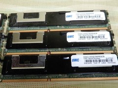 OWC 1333D3X8M64K (3) and 1333D3MPE8GB (3) RAM Modules Used BX