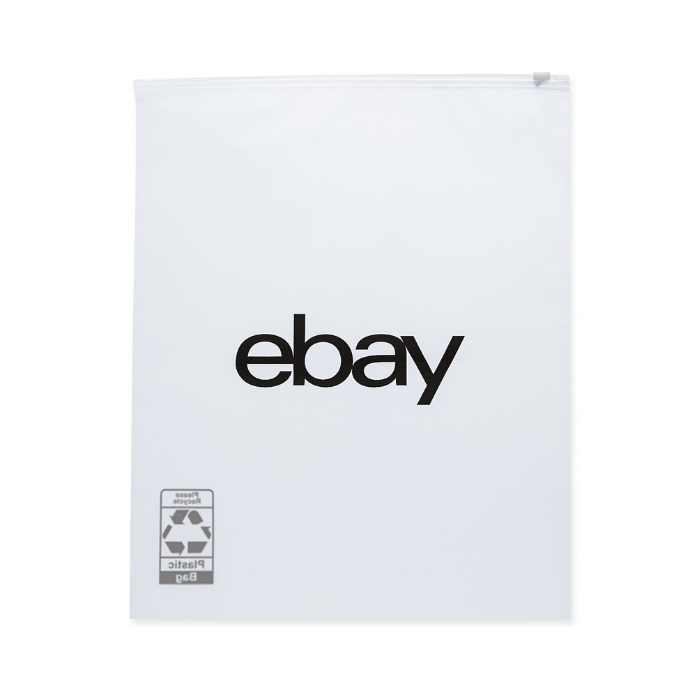 10″ x 12.5″ Frosted Zipper Clothing Bag