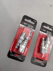 4 Pack Milton S-727 Milton Industries 1/4″ Male Plug M-Style New