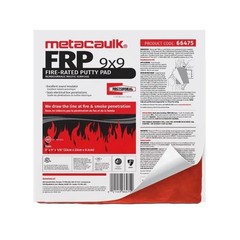 Rectorseal Metacaulk 9″ X 9″ Fire Rated Putty Pad- Case of 20 Putty Pads