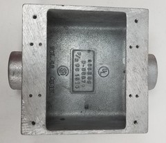 Killark 2-FDC-3 2-Gang Electrical Box 1″ FDC Type Cast Box Aluminum NEW
