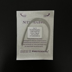 Dental Orthodontic Niti Super Elastic Rectangular Arch Wire Ovoid/Natural