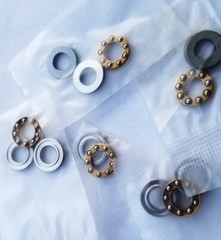 US Stock 10pcs F6-12M Axial Ball Thrust Bearing 3-Parts 6mm x 12mm x 4.5mm