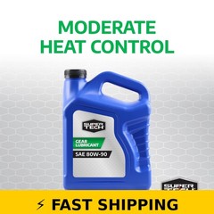 Super Tech SAE 80W-90 Gear Oil, 1 Gallon – Heavy-Duty Lubricant