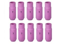 TIG Ceramic Cup 10N47 #7 Welding ALUMINA Nozzle 7/16″ Fits TIG 17, 18, 26 Qty 10