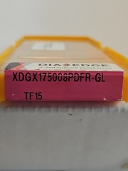 DIA EDGE / MITSUBISHI XDGX 175008PDFR-GL TF15 (10) NEW INSERTS L1340