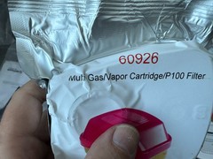 60926 Multi Gas/Vapor Cartridge/P100 Filter (Lot of 4)