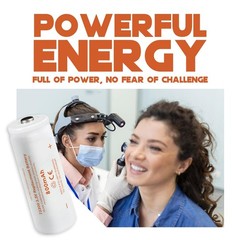 Replacement 3.5V 800mAh NiCd Rechargeable Battery for Otoscope 71000-A/C