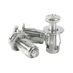 Expansion Screw Petal Nut,Petal Shape Metal Nut with Screws Easy Installation