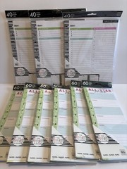 Happy Planner Classic Paper Lot 40 60 All-Star Schedule To Do List New
