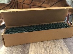 GBC MyBinding CombBind spines green 1/4” / 6mm 100 count Book Binding