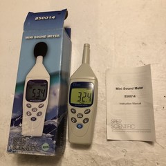 Sper Scientific Sound Meter 850014 Mini Level @F