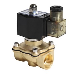 3/4″ Normally Closed Brass Solenoid Valve 110Volt AC Water Air Gas VITON DN16