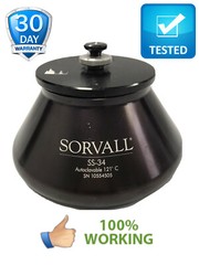 Sorvall SS-34 Autoclavable Rotor 8 x 50mL 25,000 RPM Tested Warranty