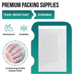 Bubble Out Bags Protective Wrap Bubble Pouches 4×5.5 4×7.5 6×8.5 8×11.5 12×15.5