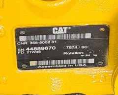 CAT Hydraulic Piston Pump Skid Steer 242D3 259D3 257D 236D 236D3 242D High Flow
