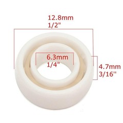 R188 Full Ceramic Bearing Ball Bearing 1/4″ x 1/2″ x 3/16″
