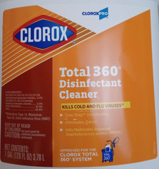 1 Gallon Of Clorox Total 360 Disinfectant Cleaner USA SELLER, FREE SHIPPING
