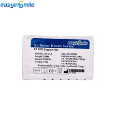 10PK Dental Endo Rotary File X3 Niti engine Files 25mm Endodontic file No break