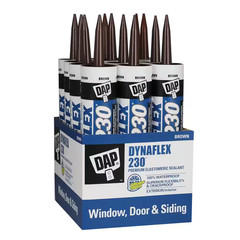 Dynaflex 230 10.1 Oz. Brown Premium Exterior/Interior Window, Door and Trim Seal