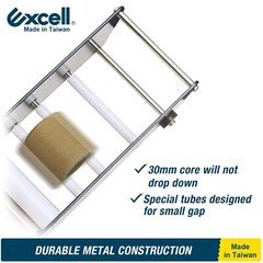 Excell Water-Activated Paper Tape Dispenser Handheld Gummed Cutter for Cartons