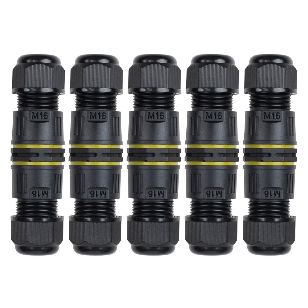 IP68 Outdoor Waterproof Junction Box Wire Splice Cable Connectors 5 Pack