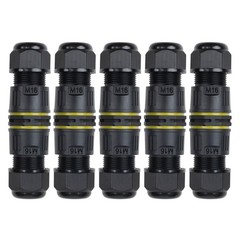IP68 Outdoor Waterproof Junction Box Wire Splice Cable Connectors 5 Pack
