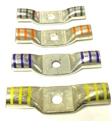 Stackable Battery Lugs with 4 Pads – Double Barrel (Splices) 1/0 to 4/0
