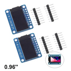 2PC 0.96” Inch IPS Full Color 80×160 LCD Display Module ST7735 SPI for
