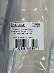 Lot of 4 – Everbilt 1/2″x 3/4″x 12″ Brass Anti-Siphon Frost Free Sillcock Valve