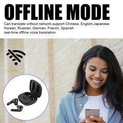 Translator Earbuds 144 Languages Real Time Online OffLine Bluetooth Translation