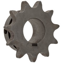 35B10H-1/2″ Type B Finish Bore Sprocket for #35 Roller Chain 10 Tooth