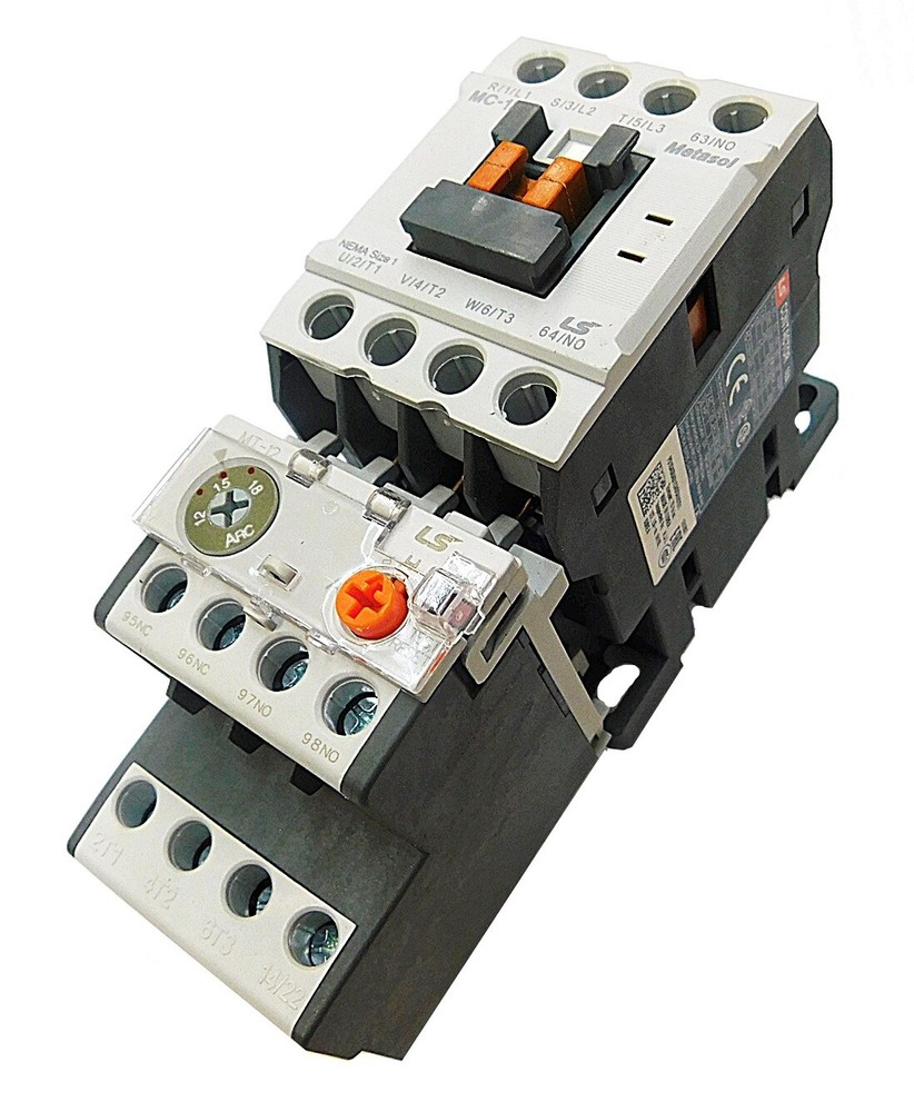 Motor Starter LSis 7.5 HP @ 480V 9-13 Amp Overload 460-480 Volt Coil Nema Size 1