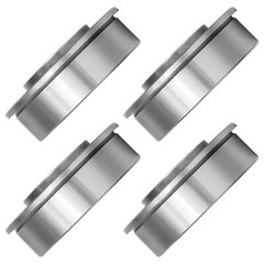 Caltric F6003-19-2RS F6003 Flange Deep Groove Sealed Ball Bearings 19x35x13