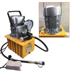 750W 10000 PSI Electric Hydraulic Pump Power Pack Single Acting Solenoid Valve