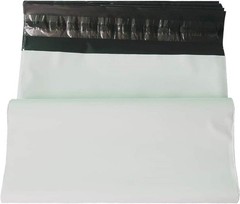 15 X 19 Inches Self-Sealing White Mailing Bags – Perfect for Soft Item Shipping