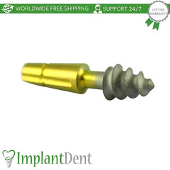 Monoblock Compressive Dental Fixture SLA Surface Titanium Sterile Dentistry