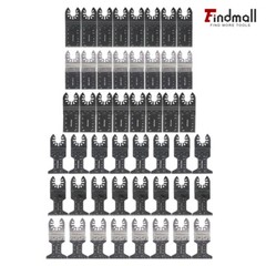 Findmall 48 Pack Oscillating Multi Tool Saw Blade Bi-metal For Fein Dremel BOSCH