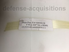 HDPE High Density Polyethylene Plastic Sheet .030″ x 9″ x By The Foot FLEXIBLE