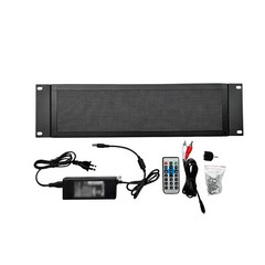 Full Color Music Spectrum Display Rhythm Light 3U with Mounting Bracket