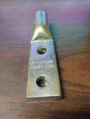 NSI AL300N COMPRESSION LUGS 1/2″ 2-HOLE 300 MCM BLUE DIE NEW BOX OF 6 EACH