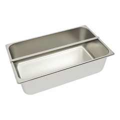Party Fruit Seafood Buffet Tray Ice Food Serving Display Tray w/ Roll Top Cove