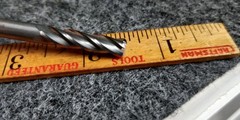 GARR 20360 630R 4 flute 1/4″ .060″ Corner Radius uncoated carbide endmill