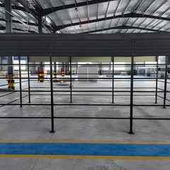 13x20ft Galvanized Heavy-Duty Livestock Shelter Metal Barn for Cattle Horse Goat