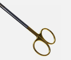 Aesculap REF MD496, CURVED Metzenbaum Scissors 7″ SET OF 5 PCS